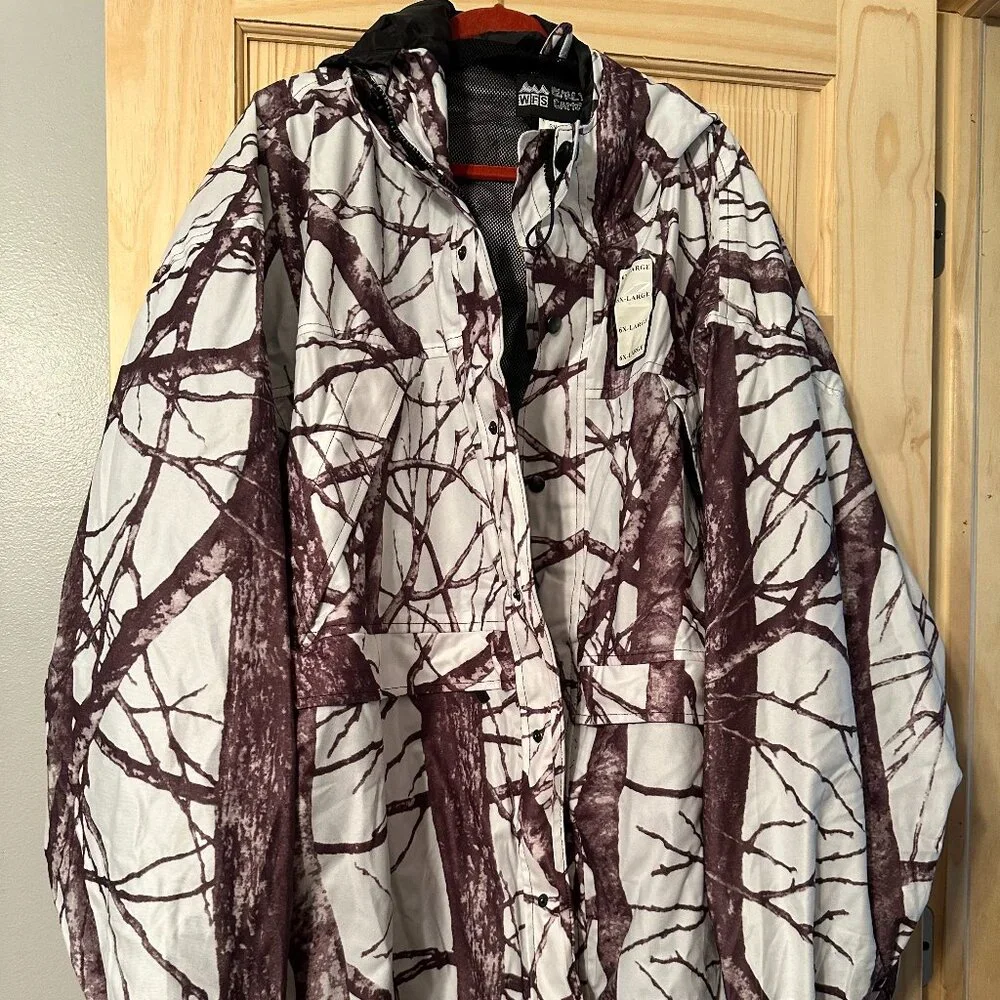 WFS Burly Camo 6XL Jacket & 5 XL Patnts NWT - Picture 1 of 8